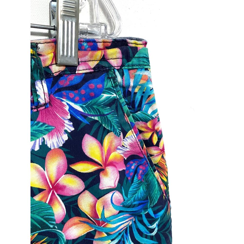 Hudson & Barrow Tropical Chino Shorts Mens 38 Hawaiian Vacation Resort Colorful - Picture 4 of 8